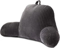A Nice Night Darkgrey 18.5" Bed Wedge Pillows with Arms for Sitting by ANICENIGHT