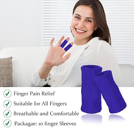Finger Compression Sleeves, 10 Pcs - Image 2