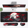 3-in-1 Large Gaming Mouse Pad Set, Anime Mouse Pad & Keyboard Wrist Rest, Memory Foam Ergonomic, Mountain Moon Scenery XL Desk Mat Set Suitable for Home Office,31.5 X 11.8 Inch by Unknown