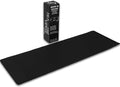 Gaming Mouse Pad (5mm) Extended 36 inch | 36x12x0.20 Extra Thick | Black | Stitched Edge, Large Washable Desk Mat by Unknown