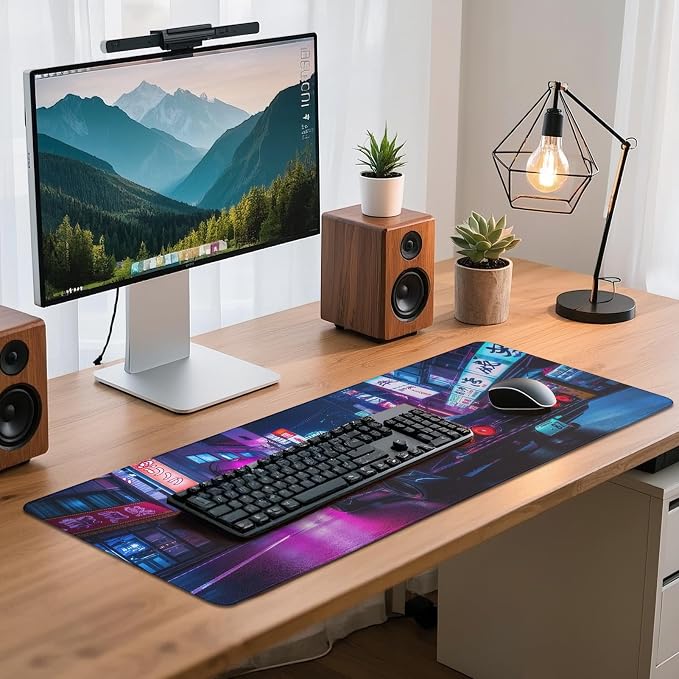 Gaming Mouse Pad - (31.5"×11.8") Sports Car Large Mouse Pads for Desk - Desk Mat for Keyboard and Mouse with Non-Slip Base, Desks Pad Matfor Game/Office & Home - Image 7