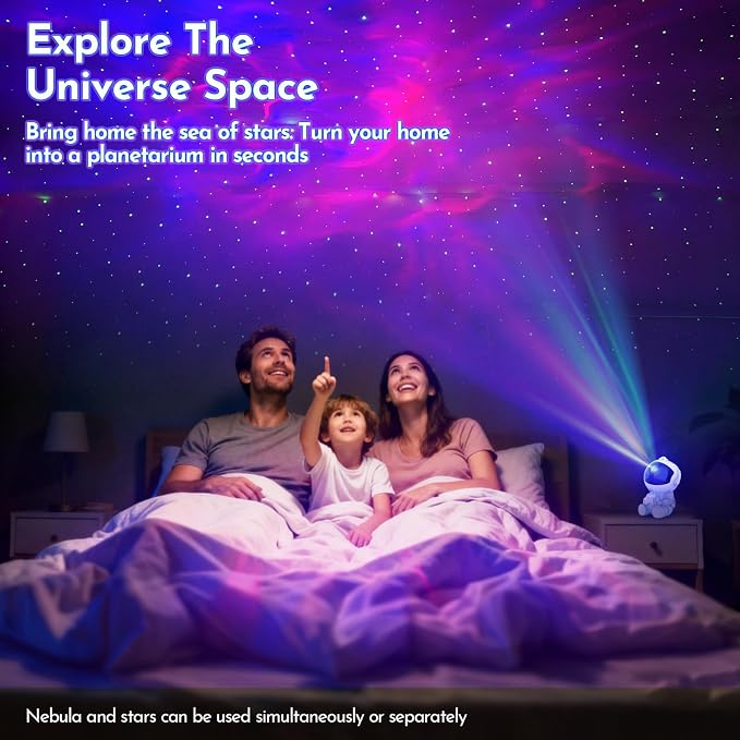 Astronaut Galaxy Projector for Bedroom Decor Birthday Gifts - Image 2