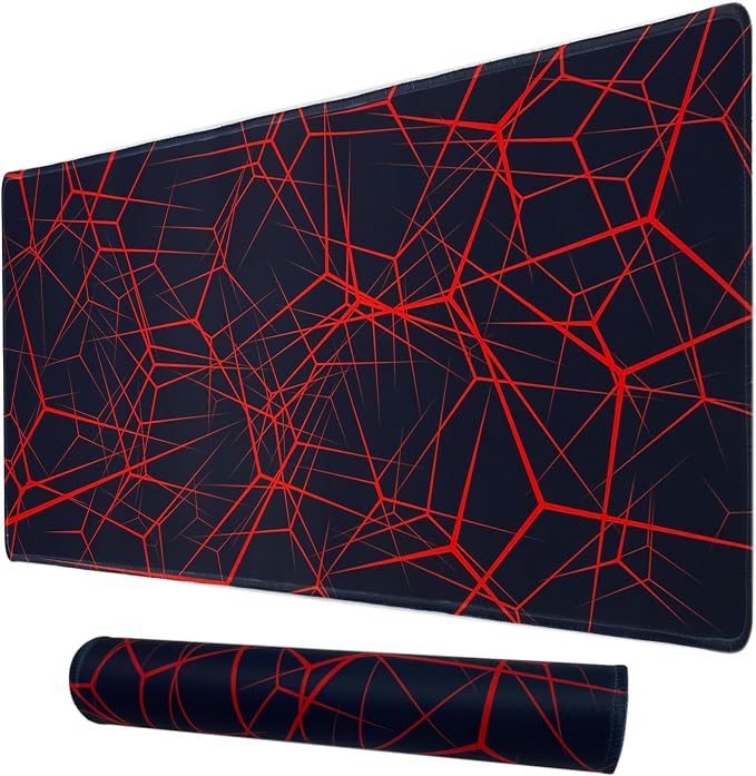 Professional Large Mouse Pad,27.5 x 11.8 in Extended Gaming Mouse Pad,Smooth Fabric,Non-Slip Rubber Base,Precision Stitched Edges, for Work,Gaming,Writting & Home-70x30 Hongnet by Cmhoo