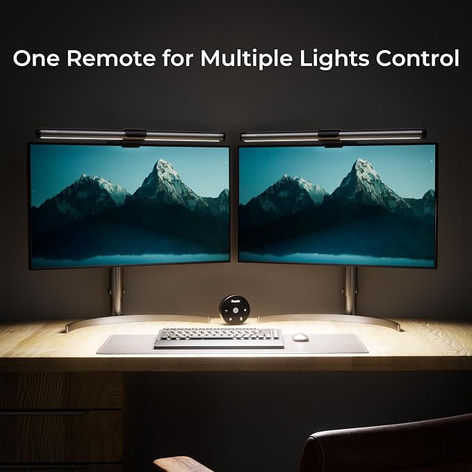 Quntis Monitor Light Bar with Remote, Eye-Care No Glare Computer Light Bar - Image 5