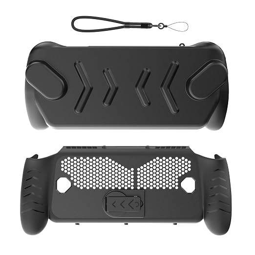TEHAOUU Game Handheld Protective Case with Stand & Strap Compatible with ROG Xbox Ally X, TPU Full Protection Cover with Accurate Cutouts (Full Cover Case) by TEHAOUU