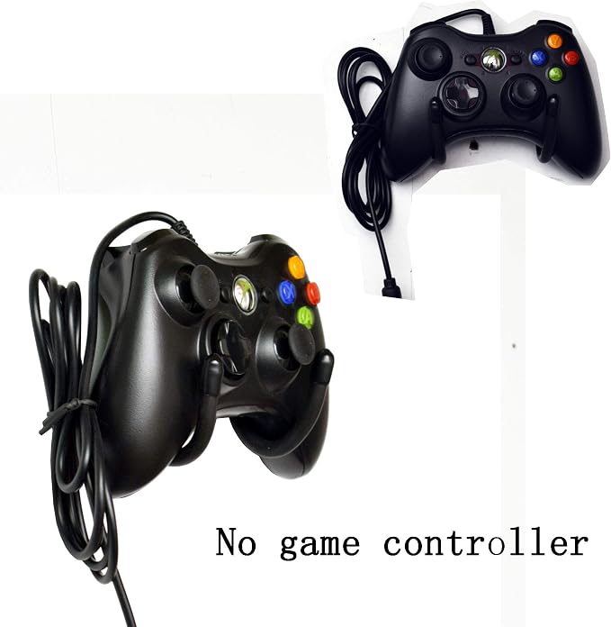 YYST Mini Flexible Wall Mount Holder Rack Organizer Compatible with PS3/PS4/PS5/Xbox 360/Xbox One/S/X/Elite/Series S/Series X Controller, Pro Controller - 4/PK- No Game Controller - Image 7
