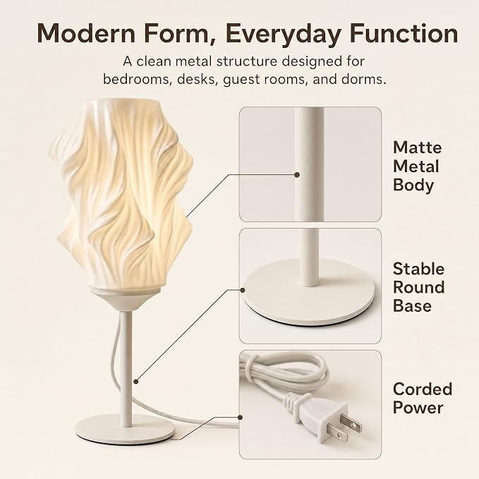 Bedside Table Lamp for Bedroom - Image 7