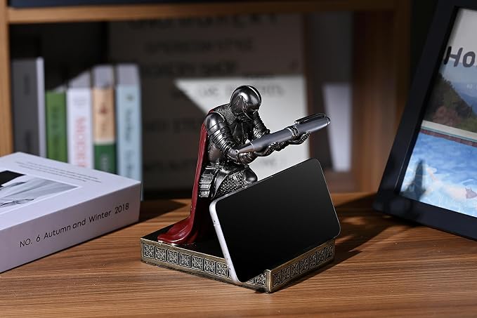 Windbreaker Soldier Knight Pen Holder Personalized Desk Accessory Iron - Image 3