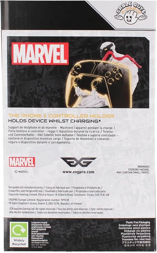 Exquisite Gaming Cable Guys Anti-Venom Controller Holder & Phone Stand, Marvel Collectible Figure, 8.5 in - Image 5