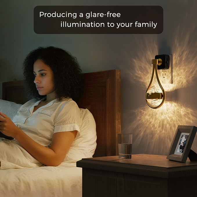 L LOHAS LED Night Lights Plug Into Wall, Star Projector Nightlight - Image 7