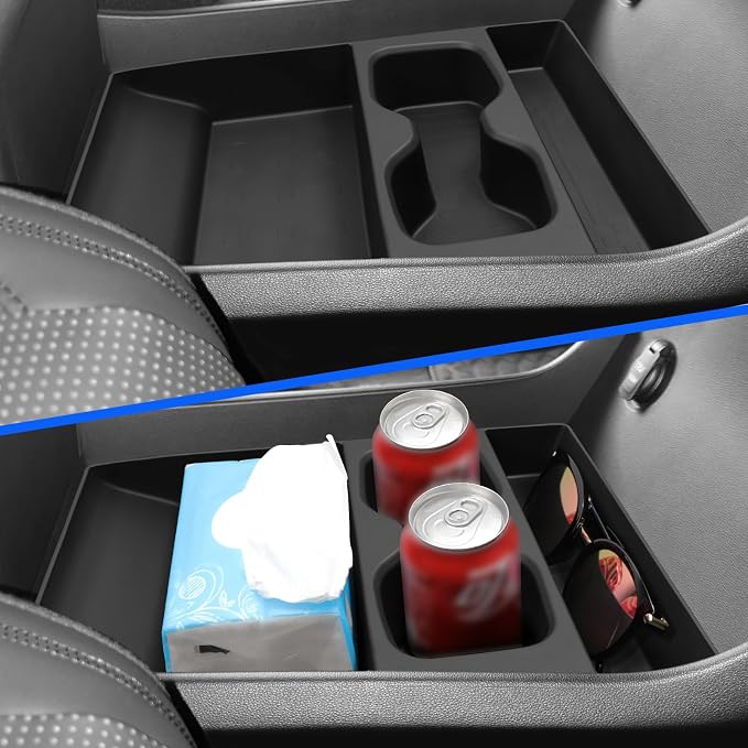 LUCKEASY Centre Console Lower Storage Box for Hyundai Santa Fe 2024-2026 - Image 5
