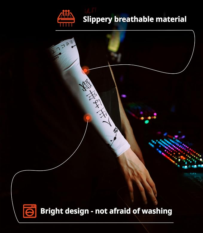 Gaming Arm Sleeve PC Sport compression esports gamer sleeve - Image 2