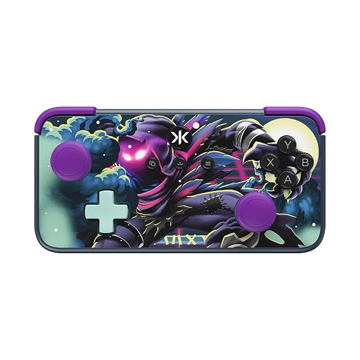 CRKD NEO S - Wireless Collectible Controller for PC, iPhone, Android, Nintendo Switch/Switch 2, iPad, Smart TV, Steam Deck OLED, Legion Go, Rog Ally Gaming (Raven Fortnite Edition with Charging Dock) - Image 2