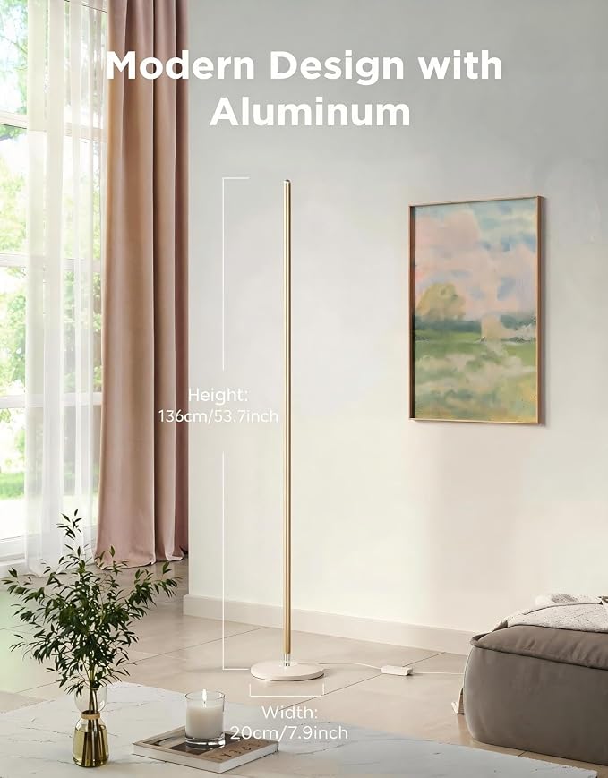Govee RGBIC Floor Lamp Basic, 1000lm LED Corner Lamp - Image 2