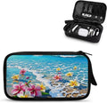 Beach Electronic Organizer Tech Accessory Pouch Electronic Accessories Carry Case Storage Bag for Cable Cord SD Card Travel Bag Cable Organizer by Unknown