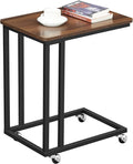VASAGLE C Shape End Table for Couch or Sofa, Industrial Small Side Table by Unknown