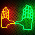 University Football Hand Sign for Wall Decor, Sports Hand Orange and Green U Neon Light Dimmer for Dormitory Decor,USB Power Lights for Man Cave, Bedroom, Game room Decor and Sport Fans Gifts by AcrossoceLEDNeonSign