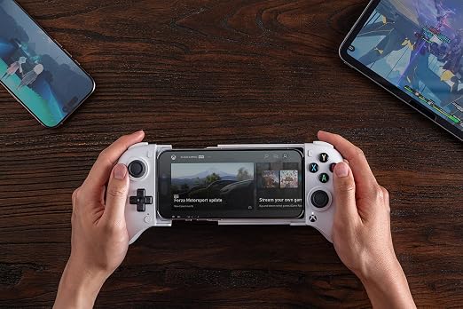 8Bitdo Ultimate Mobile Gaming Controller for iPhone, Apple, Android & Xbox Cloud Gaming, Bluetooth Gamepad with Hall Effect Joysticks, 2 Pro Back Buttons, Officially Licensed (White) - Image 6