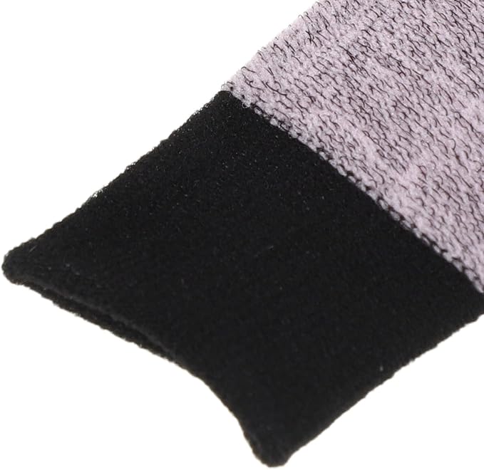 Alipis 100pcs Gaming Finger Sleeves for Touchscreens with Advanced Sweat Absorber and Lightweight Polyester Material, Anti-Slip Design for Intensive Sessions, Comfortable Black and Pink - Image 3