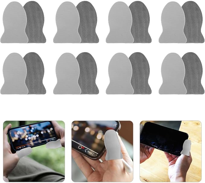 10pcs Breathable Cloth Gaming Finger Sleeves with Enhanced Sensitivity, Thumb Sleeve for Mobile Phone Gaming, for Racing and Fighting Games - Image 7