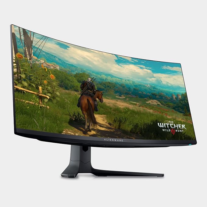 Alienware AW3423DWF Curved QD-OLED Gaming Monitor - 34-inch Quantum Dot, 0.1Ms 165Hz 21:9, 99.3% DCI-P3 Color Gamut, VESA DisplayHDR, 400, AMD FreeSync Premium Pro - Black - Image 15