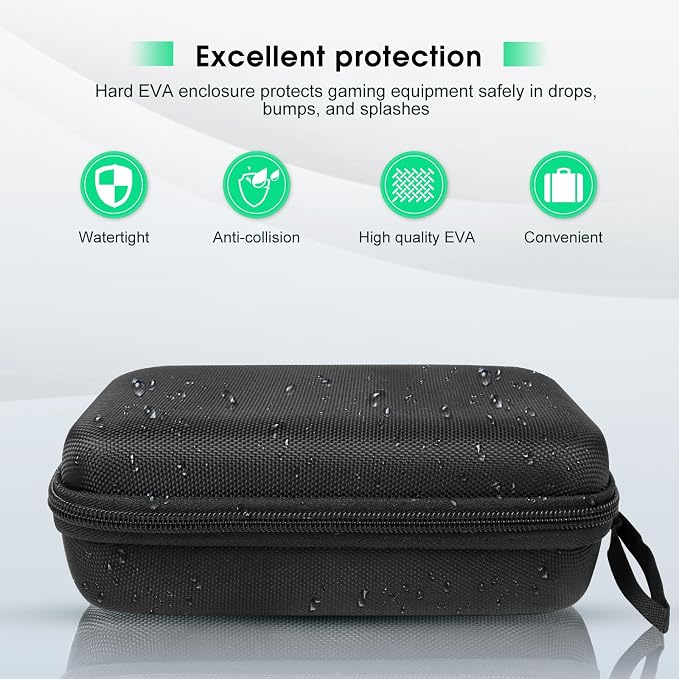 Carry case Compatible with BACKBONE One//2nd Gen Mobile Gaming Controlle,Keychain and Net Pocket,Box Only (Black)… - Image 5