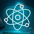 Atomic Neon Sign,Molecule Neon Light,Led Light Up Sign,Neon Science Decor,Led Sign for Science Classroom Bedroom Wall Decor Game Room Man Cave kids Room Decor by sikooruledneonsign