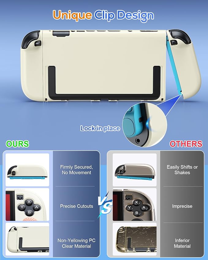 FYOUNG Protective Case for Nintendo Switch 2, Slim Hard Shell Accessories - Image 4
