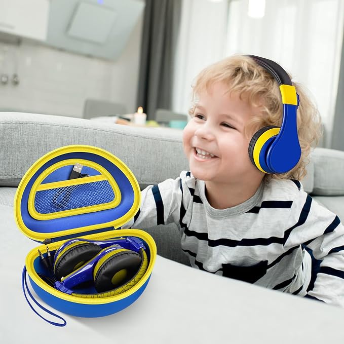 ANKHOH Kids Headphone Case for eKids, for Beats Solo4 Headphones, Deepblue - Image 7