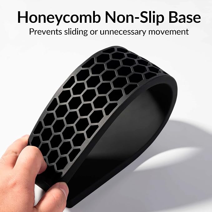 Ergonomic Silicone Wrist Rest for Keychron Q3 / Q3 Max / V3 / V3 Max / C3 Pro,14.37" Honeycomb Non-Slip Palm Rest, 80% TKL Mechanical Keyboards with Typing Pain Relief - Image 5