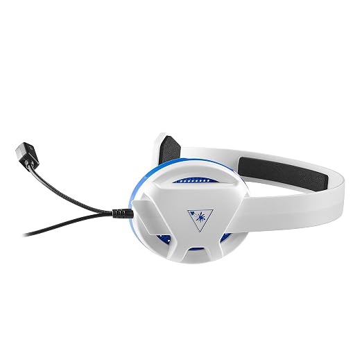 Turtle Beach Recon Chat PlayStation Headset – PS5, PS4, Xbox Series X, Xbox Series S, Xbox One, Mobile & PC with 3.5mm – Glasses Friendly, High-Sensitivity Mic, White - Image 5