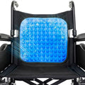 Vive Cooling Gel Wheelchair Backrest Cushion - Lumbar Support Board | Non-Slip, Adjustable Straps, Ideal for Office, Chair, Car, Gaming, Attach to Most 16–18" Wheelchairs, Gel Pillow by Vive