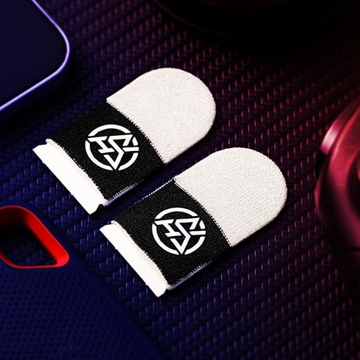 Gaming Finger Sleeves Protectors Antislip Touch Displa Gloves for Precise Mobile Game Control 4pcs FPS Gaming Finger Sleeves - Image 5