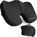 Cushy Tushy Premium Foldable Travel Seat Cushion - for Relief of Lower Back, Sciatic, Butt and Tailbone Pain - for Home & Office Use, Perfect for Travel or Driving - Coccyx Seat Cushion by CushyTushy