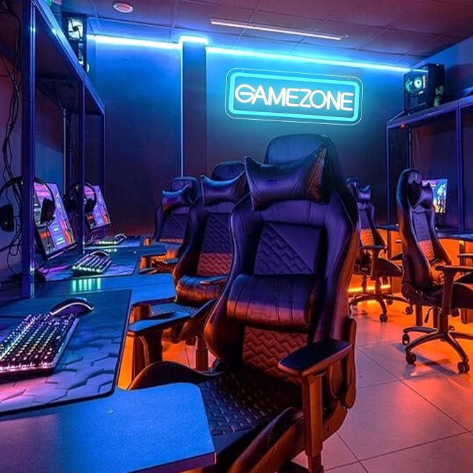 GAME ZONE Neon Signs,Gaming Letter Neon Sign for Gamer Room Decor - Image 6