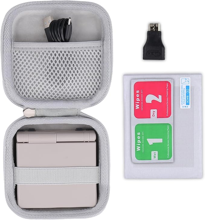 Khanka Hard Case for Anbernic RG Rotate/RG34XXSP/RG35XXSP Retro,White - Image 2