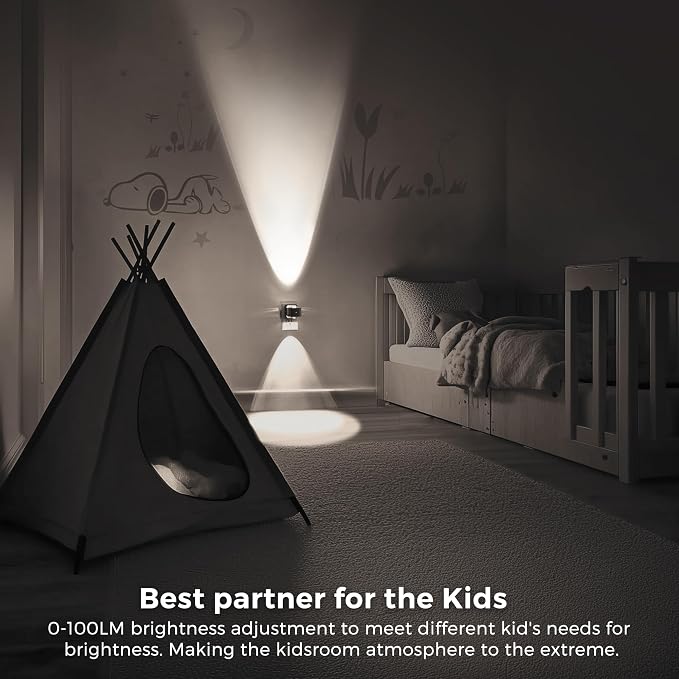 L LOHAS LED Night Light Projector, Night Lights Plug into Wall Light Sensor - Image 6