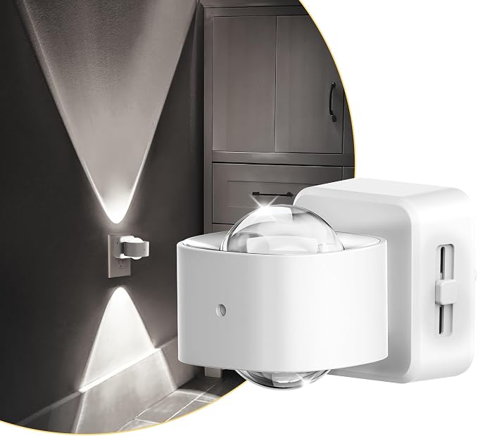 L LOHAS LED Night Light Projector, Night Lights Plug into Wall Light Sensor by LLOHASLED