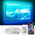 KANTUTOE TV Lights Behind, 19.68ft LED Lights for 55-85 Inch TV, RGB TV Backlight, Music Sync Bluetooth APP and Remote Control Strip Lights USB Powered for Bedroom Gaming Room Decor by KANTUTOE