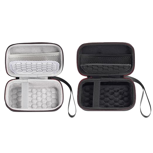 YWLUUOO Carrying Case Storage Box with Pocket for RG34XX Handheld Game Console Storage Bag Shockproof Travel Bag Game Console - Image 7