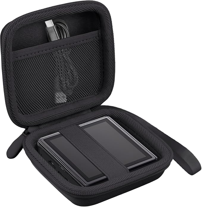 khanka Hard Case for Anbernic RG Rotate Handheld Game Console,Black - Image 2