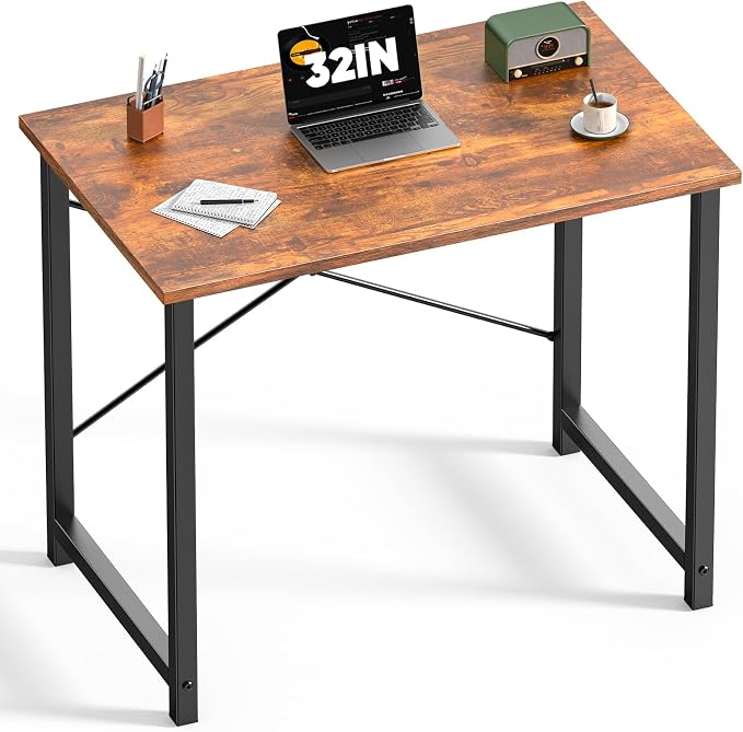 DUMOS 32 Inch Small Computer Desk, Gaming Desks for Home Office Bedroom by DumosLifestyle