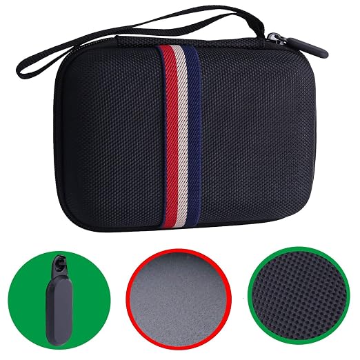 JINMEI Hard EVA Carrying Case Compatible with RG353V/RG353VS Handheld Game Console Case。 - Image 6