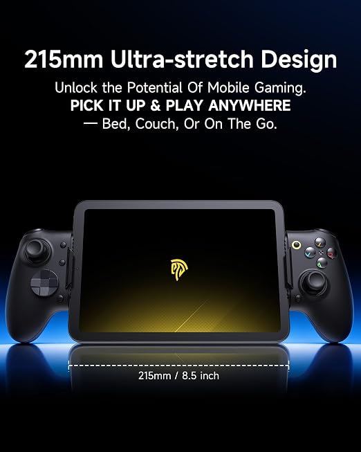 EasySMX M20 Phone Gaming Controller for Android, iPhone & iPad, Black - Image 5