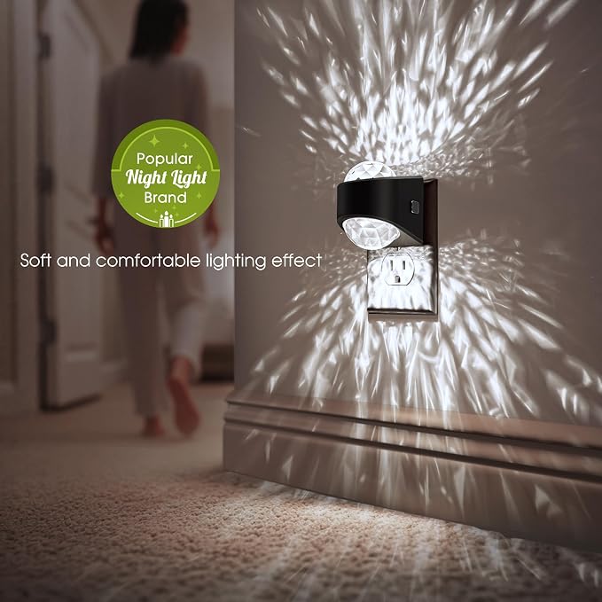 Briignite Night Light, Night Lights Plug into Wall, Night Light for Bedroom - Image 3
