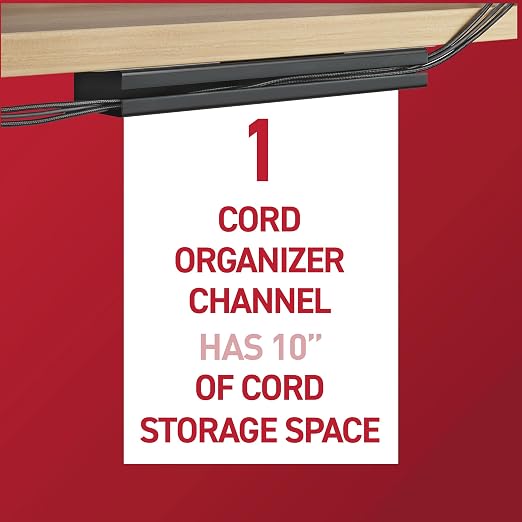 Command Cord Organizer Channel, Black, 1 Channel, 8 Large Strips - Image 3