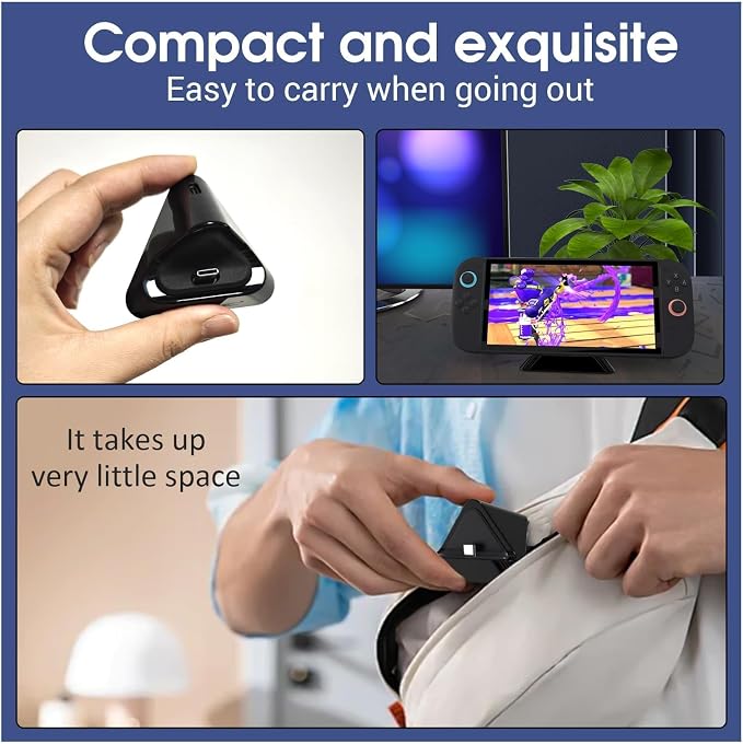 ECHZOVE Portable Charging Dock for Nintendo Switch 2, Play While Charging - Image 7