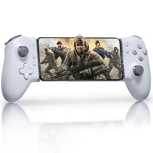 EasySMX M15 Mobile Gaming Controller for Android/iPhone 15 Series, Android Controller with Hall Trigger/Joysticks for Play Minecraft, COD by EasySMX