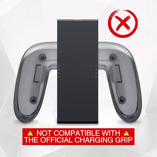PlayVital Protective Case for Nintendo Switch 2 - Cute Dockable Hard Case Shell for Switch 2 with Thumb Grip & Sticker & Button Caps, Anti-Scratch & Shockproof Cover Skin - Light Violet - Image 8