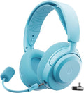SteelSeries Arctis Nova 3P Wireless Multi-Platform Gaming Headset — Mobile App Control — 40 HR Battery — Neodymium Magnetic Drivers — 2.4GHz/Bluetooth — PS5, PS4, PC, Switch, Mobile — Aqua by Unknown